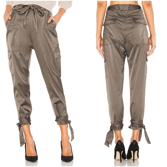 Joie Erlette Cargo Pant in Fatigue size 6 NWT - Picture 2 of 8